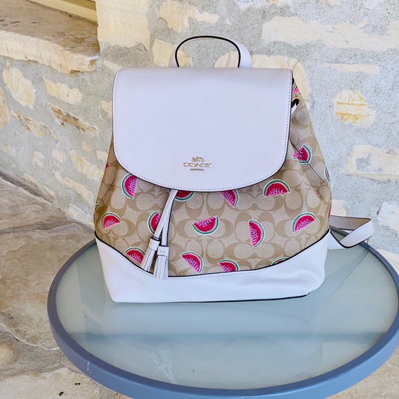 NWT Coach Elle backpack&wallet watermelon - Picture 3 of 13